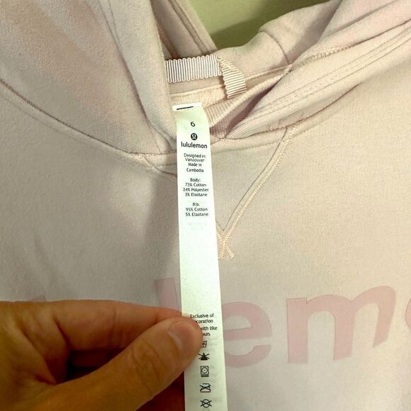 Limited edition Lululemon All Yours Hoodie size 6 - Picture 3 of 6